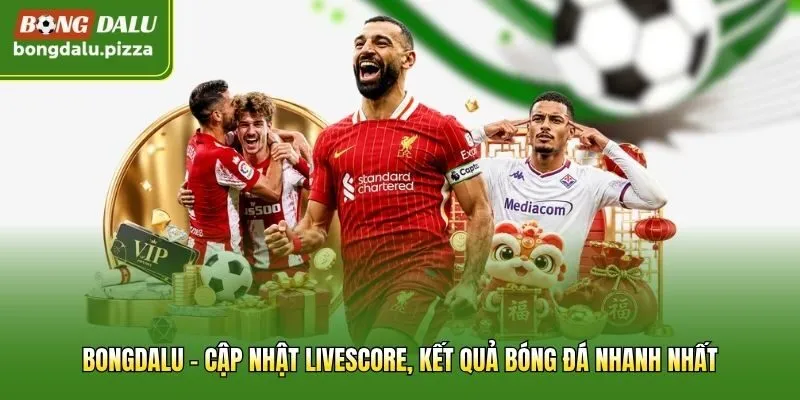 Bongdalu cập nhật kết quả bóng đá hôm nay chính xác