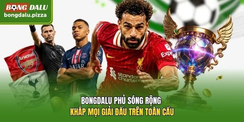 Bongdalu phủ sóng rộng khắp mọi giải đấu trên toàn cầu