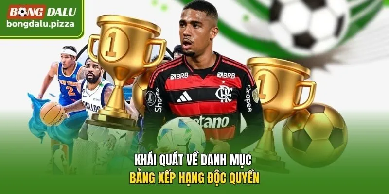 Khái quát về danh mục bảng xếp hạng độc quyền